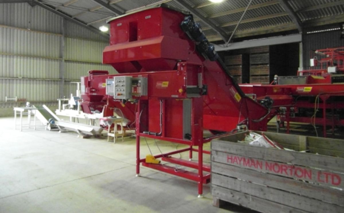 Tong Peal has support and service in the bag for Hayman Norton Potatoes Tong Peal has support and service in the bag for Hayman Norton Potatoes