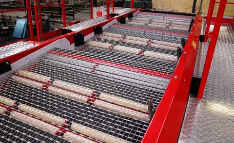 New screen grading technology makes exchanging screens as easy as touching a button New screen grading technology makes exchanging screens as easy as touching a button