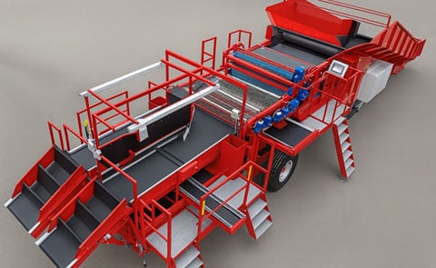 Tong Peal showcases latest Caretaker Potato Sorter at Cereals 2014 Tong Peal showcases latest Caretaker Potato Sorter at Cereals 2014