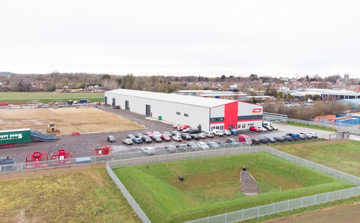Tong pushes forward with second phase of New Factory build Tong pushes forward with second phase of New Factory build