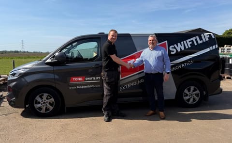 Tong SwiftLift has appointed Tom Allwood as Electrical and Service Manager to support electrical production, machinery servicing and customer support operations across SwiftLift equipment. Tong SwiftLift has appointed Tom Allwood as Electrical and Service Manager to support electrical production, machinery servicing and customer support operations across SwiftLift equipment.