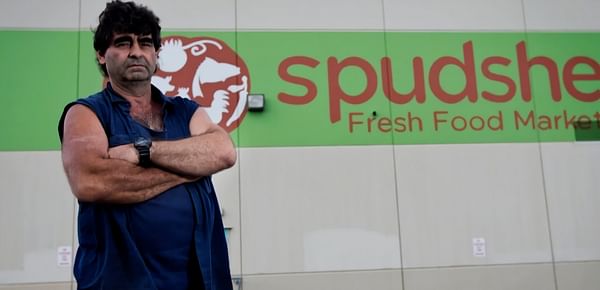 Tony Galati at his new Innaloo store (Courtesy: Simon Santi/The West Australian).