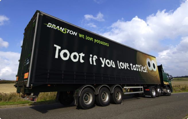 Toot if you love tatties Toot if you love tatties