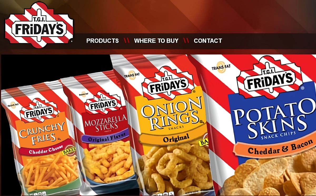 Inventure Foods TGI Friday's snack range Inventure Foods TGI Friday's snack range
