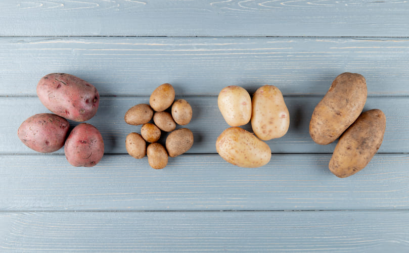 Vibrant Palette of Specialty Potatoes