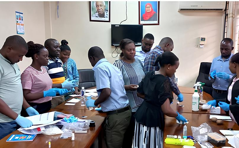 Training on the use of LAMP Assay for diagnostics of Ralstonia and Potato viruses