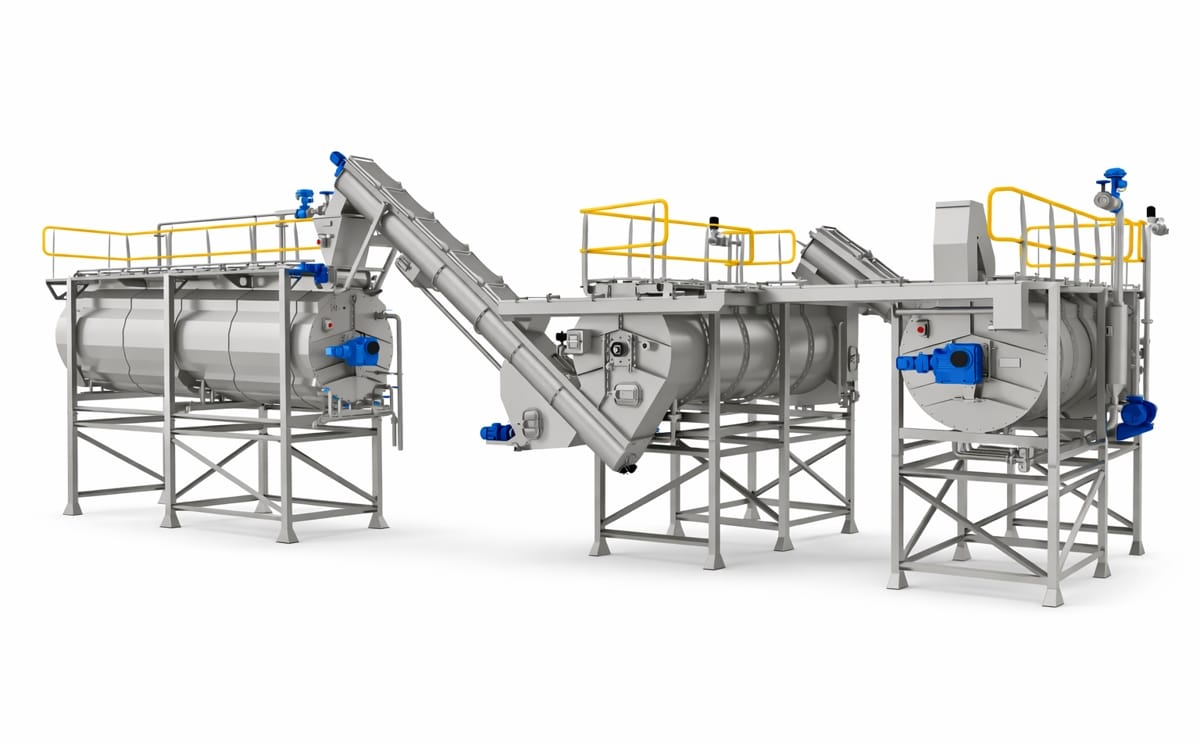 Tummers Blanching, Cooling & Cooking for Flake Line Tummers Blanching, Cooling & Cooking for Flake Line