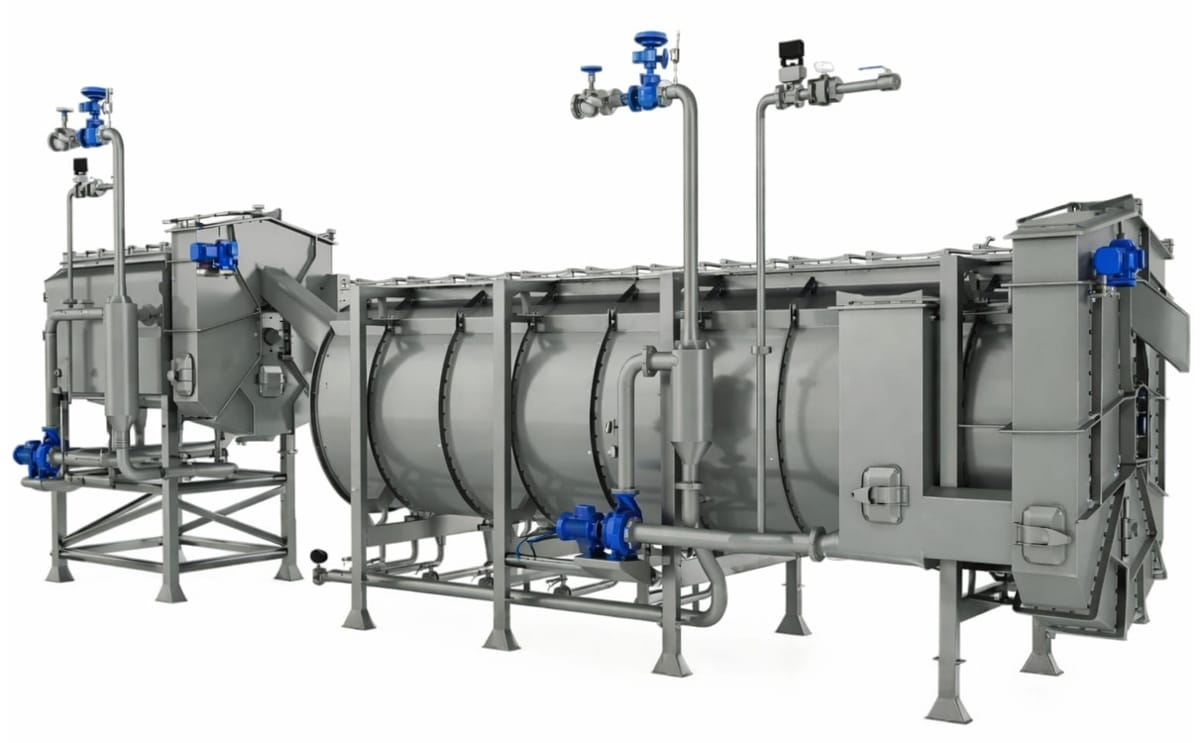 Tummers Blanching for French Fry Line