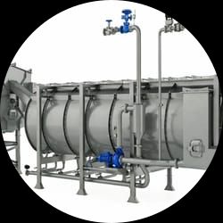 Blanching for French Fry Line