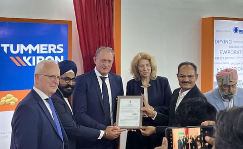 Tummers Food Processing Solutions and Kiron Food Processing Technologies Announce Joint Venture: Tummers Kiron India Pvt. Ltd. Tummers Food Processing Solutions and Kiron Food Processing Technologies Announce Joint Venture: Tummers Kiron India Pvt. Ltd.