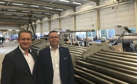 Newly appointed managing director Lennaert van Dijk (left), with Erwin Tummers (right) Newly appointed managing director Lennaert van Dijk (left), with Erwin Tummers (right)