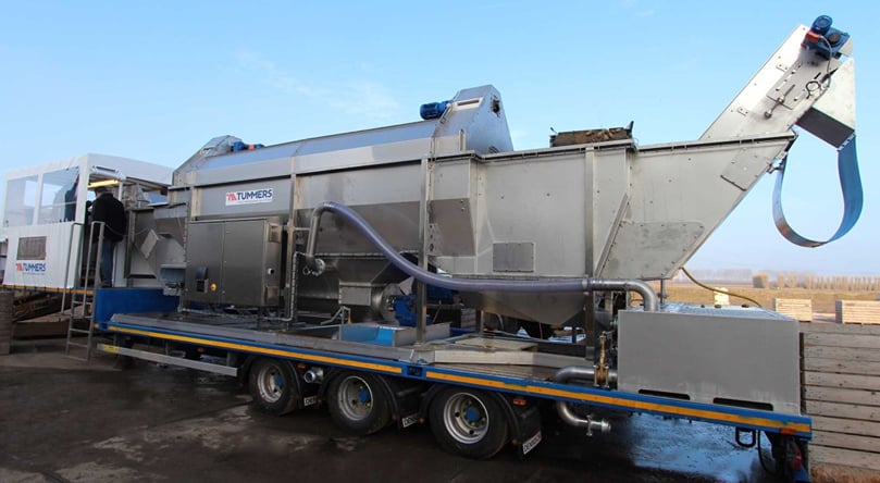 The mobile washing unit is now using less power and is self-cleaning The mobile washing unit is now using less power and is self-cleaning