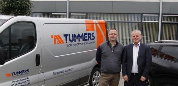 Erwin and Fons Tummers proudly present the new logo