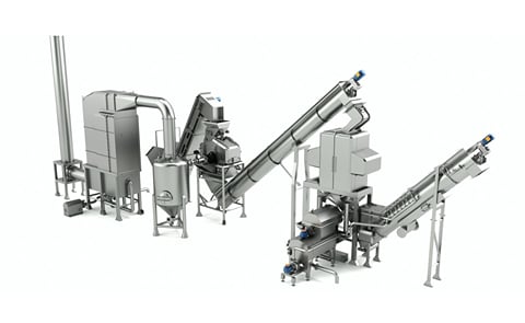 Tummers Peeling line Tummers Peeling line