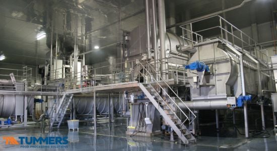 A Tummers Potato Flakes Line - installed A Tummers Potato Flakes Line - installed