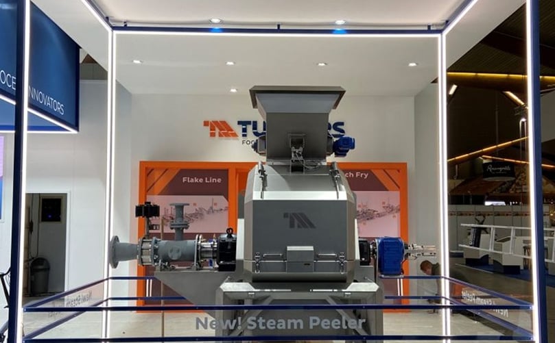 Tummers Steam Peeler in Interpom 2021 Tummers Steam Peeler in Interpom 2021