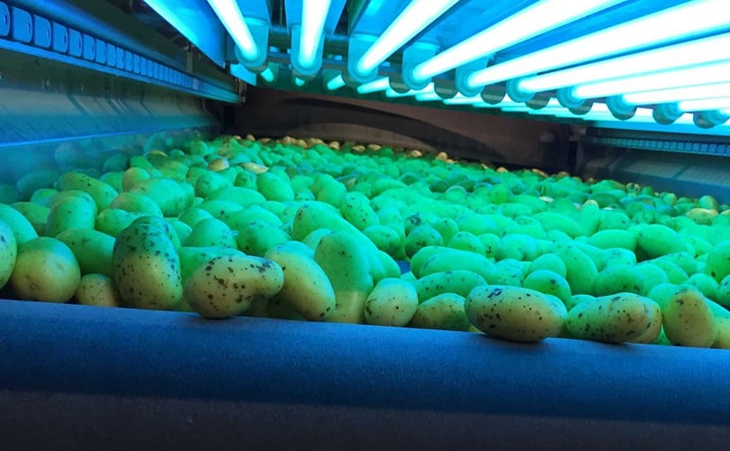 UV-treatment on the Roller dryer UV-treatment on the Roller dryer