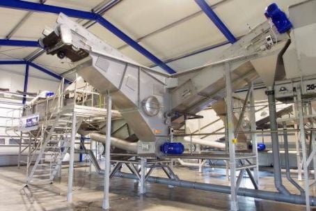 The newly developed product separator KB-450 encompasses a very clever design which means that its effectiveness is significantly increased. The newly developed product separator KB-450 encompasses a very clever design which means that its effectiveness is significantly increased.