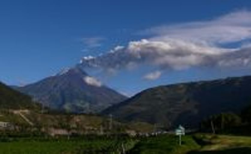 En Ecuador no se cosecharían 60 mil ton de papa por ceniza de un volcán