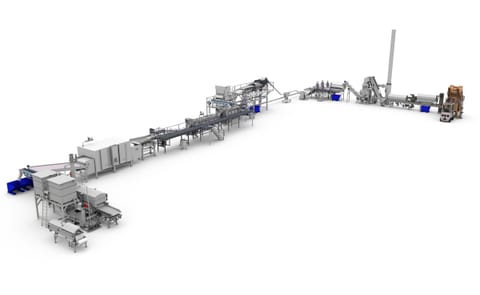 Turnkey French fries line by Kuipers Turnkey French fries line by Kuipers