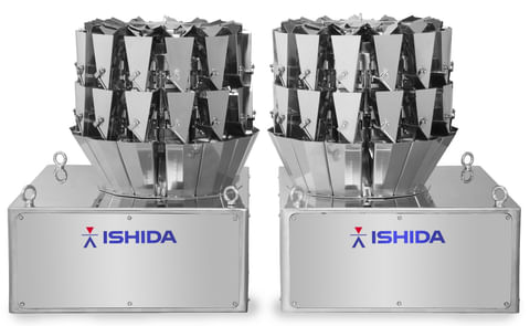 Optional off-set design permits close placement of two or four Micro weighers for multi-product weigh blending or applications requiring multiple discharge outlets. Optional off-set design permits close placement of two or four Micro weighers for multi-product weigh blending or applications requiring multiple discharge outlets.