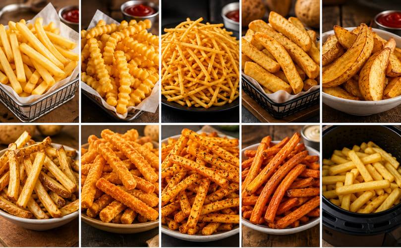 Types of Frozen French Fries Used in Foodservice Types of Frozen French Fries Used in Foodservice