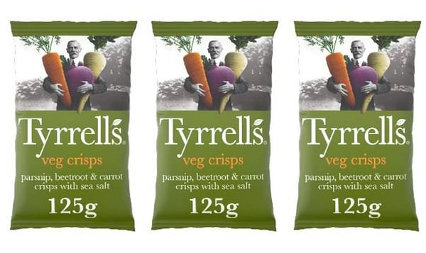 Tyrrell's Swanky Veg vegetable crisps