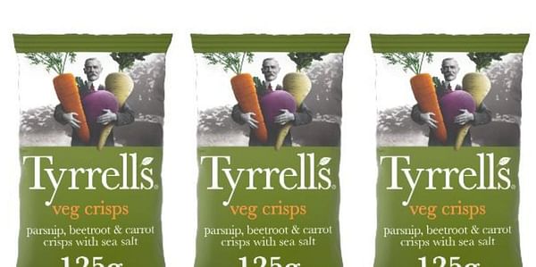  Tyrrell's Swanky Veg vegetable crisps