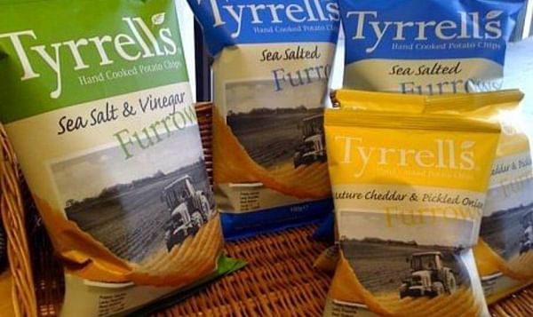 Tyrrells potato crisps