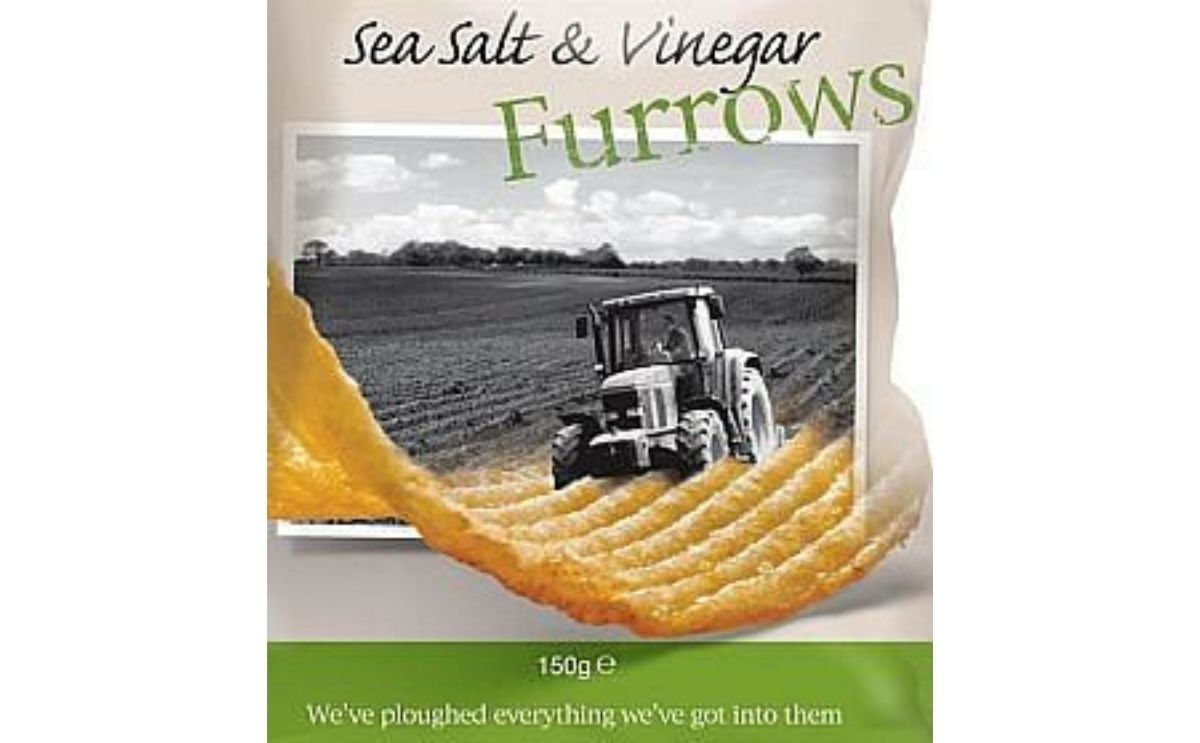 Tyrrell's Furrows crinkle cut potato chips Tyrrell's Furrows crinkle cut potato chips