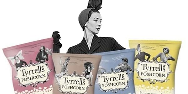 Tyrrells launches poshcorn popcorn range