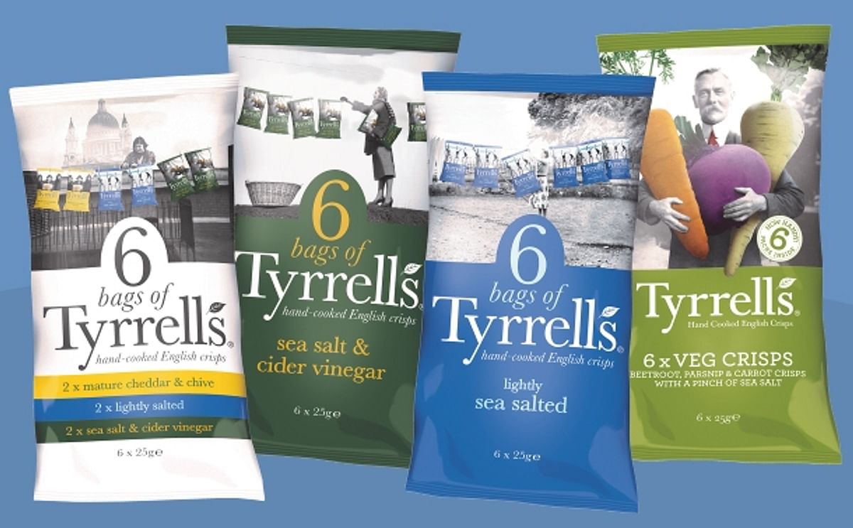 Tyrrell's redesigned multipack offering Tyrrell's redesigned multipack offering