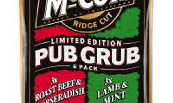  McCoy's new Pub Grub potato chips range