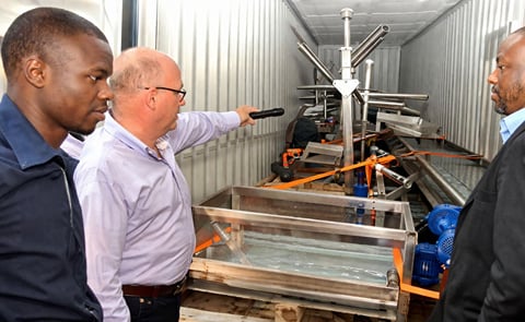 Uganda Farmers to benefit from potato processing machine Uganda Farmers to benefit from potato processing machine