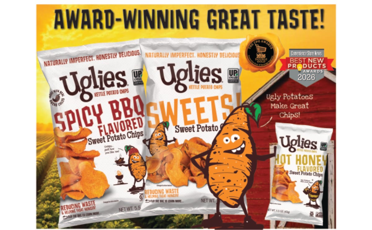 Uglies® Sweet Potato Chips Earn Double Industry Recognition with 2026 Awards for Innovation, Taste and Design