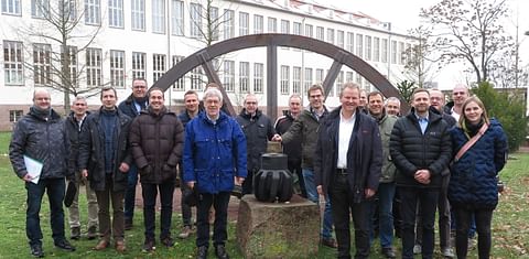 UNIKA/DKHV technical committees visit AgriSens DEMMIN 4.0 at the Martin Luther University Halle-Wittenberg (Courtesy: UNIKA/DKHV)