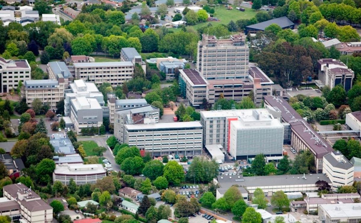 Campus of the University of Canterbury in Christchurch, New Zealand