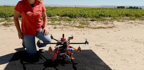Quick and early disease detection by drones with hyperspectral camera 