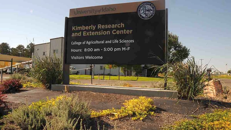 University of Idaho, Kimberly Research & Extension University of Idaho, Kimberly Research & Extension