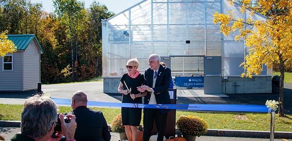 University of Maine has officially opened its new greenhouse