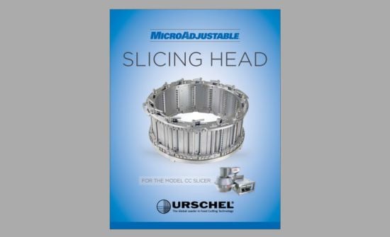 MicroAdjustable™ Slicing Head (SL-14) - for use on the Urschel Model CC Slicer MicroAdjustable™ Slicing Head (SL-14) - for use on the Urschel Model CC Slicer