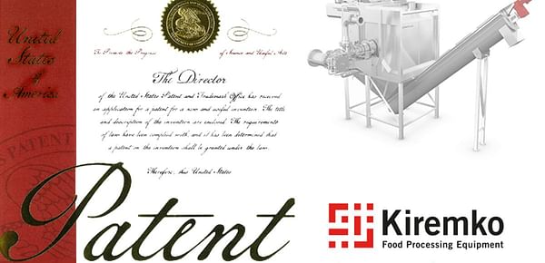 USPTO grants a steam peeling patent to Kiremko BV
