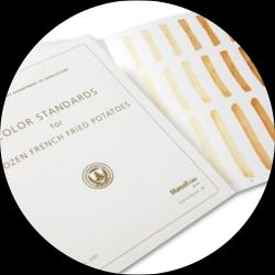 USDA French Fry Color Card