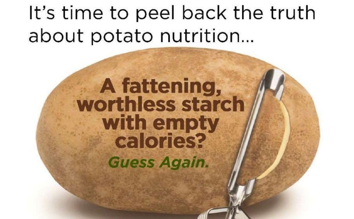 Potato Nutrition: is the potato a fattening, worthless starch with empty calories? Guess again.