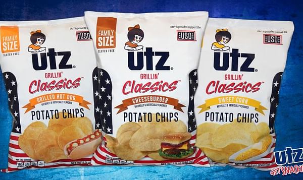Utz Quality Foods goes patriotic with All-American Utz Grillin&#039; Classic Potato Chips