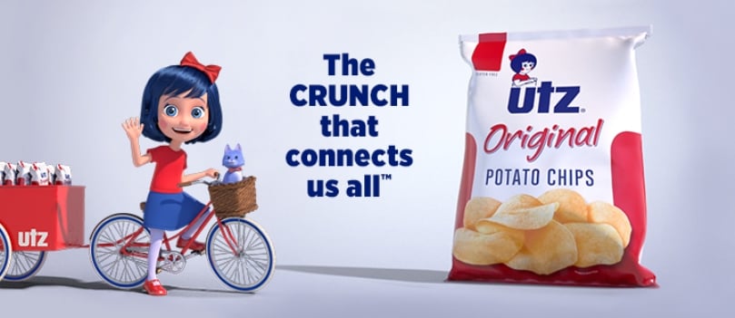 The Little Utz® Girl (Courtesy: Utz Quality Foods, LLC) The Little Utz® Girl (Courtesy: Utz Quality Foods, LLC)