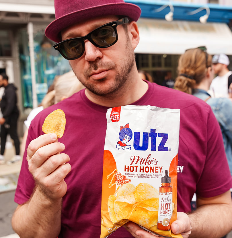 Utz Mike’s Hot Hot Honey Potato Chips Utz Mike’s Hot Hot Honey Potato Chips