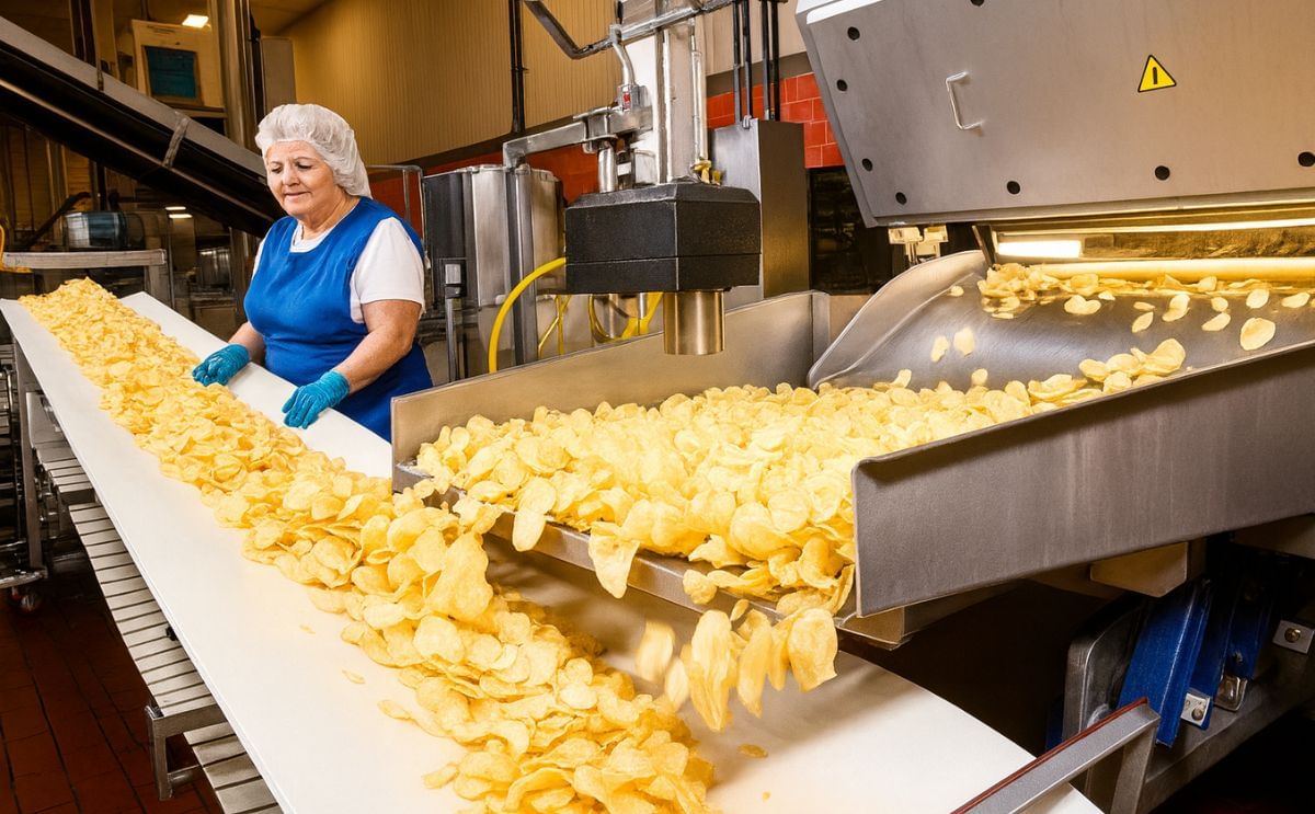 Production of Potato Chips at Utz Quality Foods