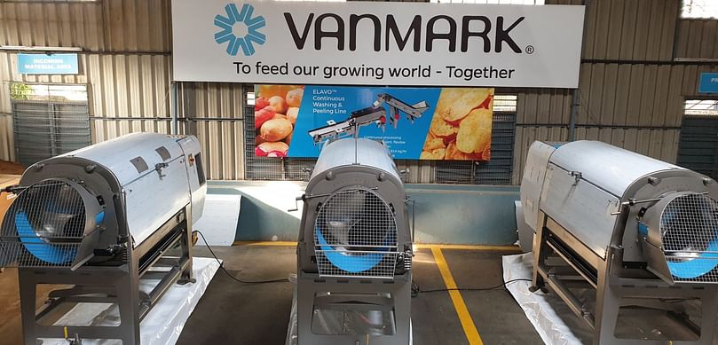 Vanmark’s India location first three peelers