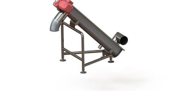 Vanmark waste separating auger significantly reduce peeler waste in your drain system